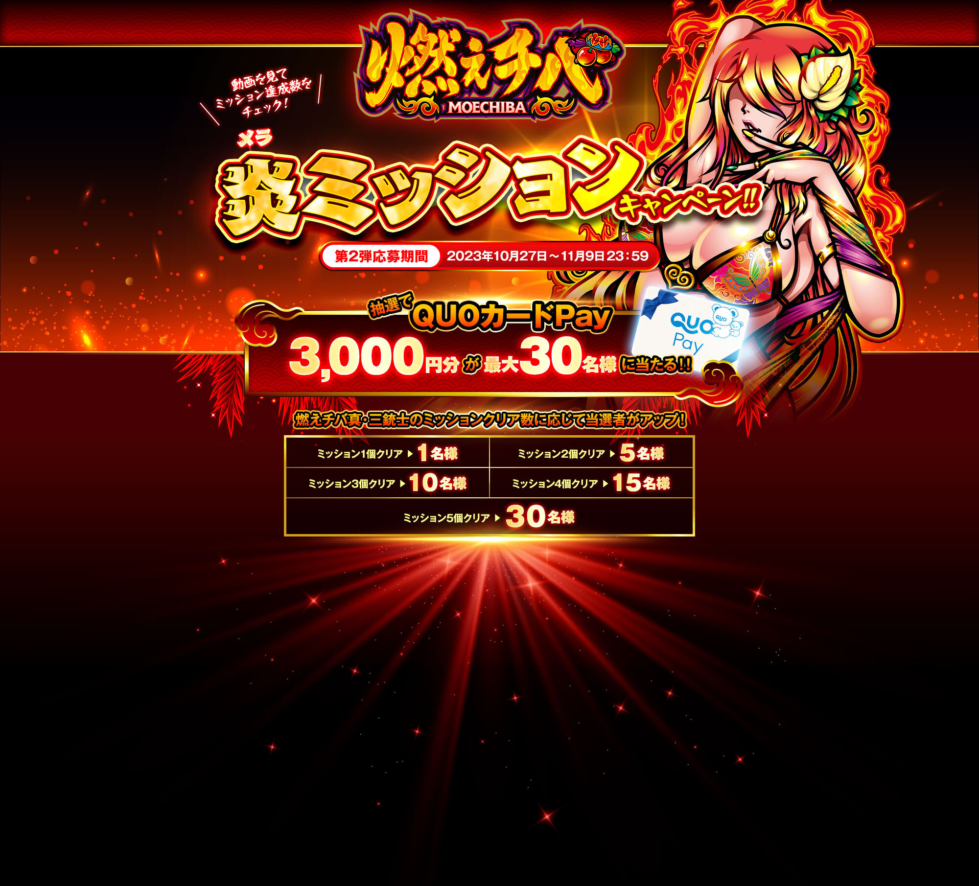 燃えチバ炎(メラ)ミッションキャンペーン